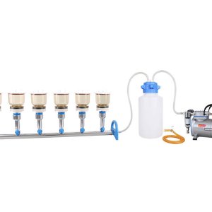 MultiVac 610-MS-T Multi-Branch Filtration system for suspended solid test