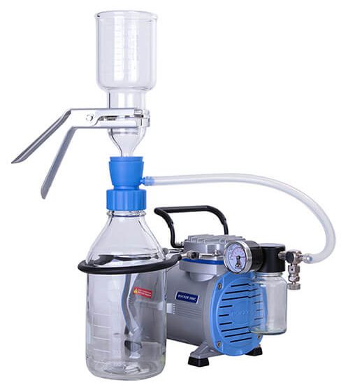 Rocker300C_VF12 solvent purification system with HOOP spill-proof bottle holder