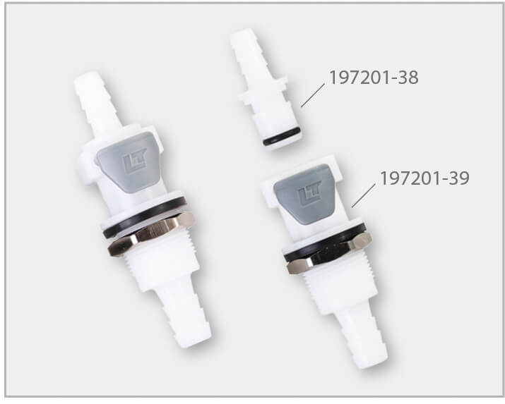 vacuum bottle quick coupling