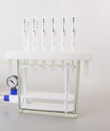 SPE column filtration