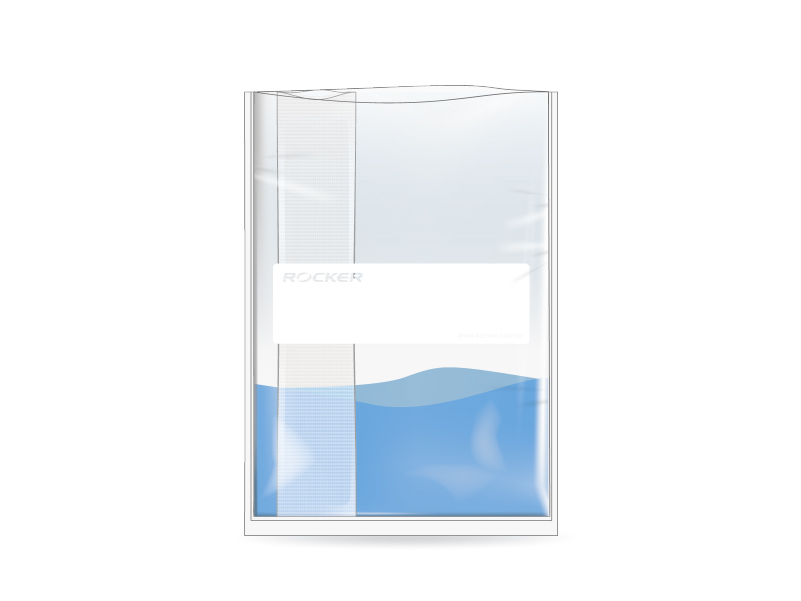 lateral filter bag, lab blender bag with lateral filter