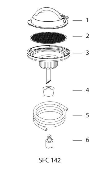 SFC 142 Continuous Filter Holder