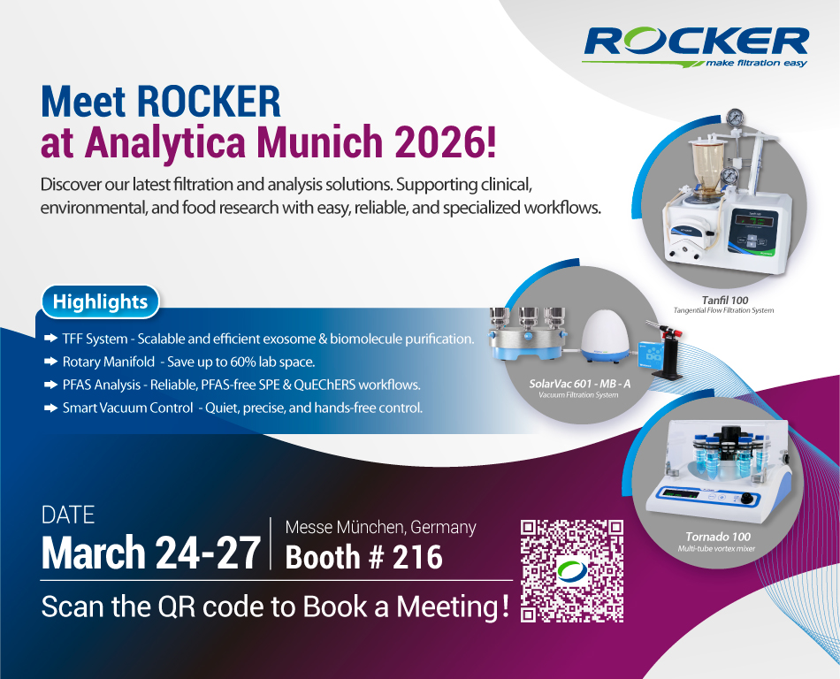 Meet ROCKER at Analytica Munich 2026